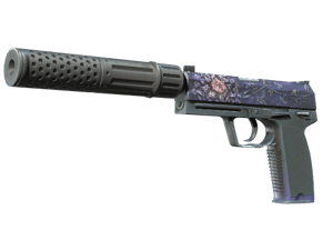 StatTrak™ USP-S | Black Lotus (Minimal Wear)