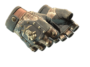 ★ Bloodhound Gloves | Snakebite (Battle-Scarred)