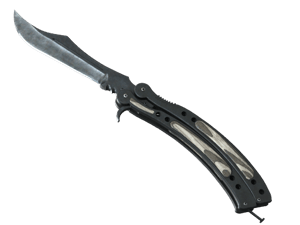 ★ Butterfly Knife | Black Laminate (Minimal Wear)