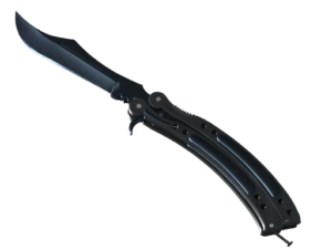 ★ Butterfly Knife | Blue Steel (Battle-Scarred)
