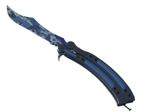 ★ Butterfly Knife | Bright Water (Minimal Wear)