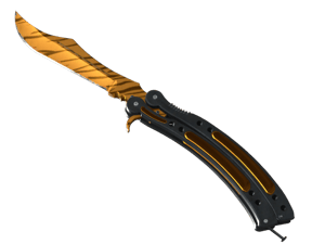 ★ Butterfly Knife | Tiger Tooth (Minimal Wear)