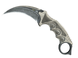 ★ Karambit | Black Laminate (Minimal Wear)
