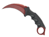 ★ Karambit | Crimson Web (Minimal Wear)