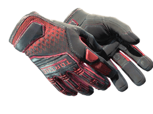 ★ Specialist Gloves | Crimson Kimono (Well-Worn)