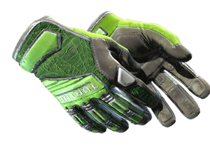 ★ Specialist Gloves | Emerald Web (Well-Worn)