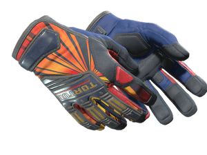 ★ Specialist Gloves | Sunburst (Minimal Wear)