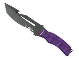★ Survival Knife | Ultraviolet (Field-Tested)