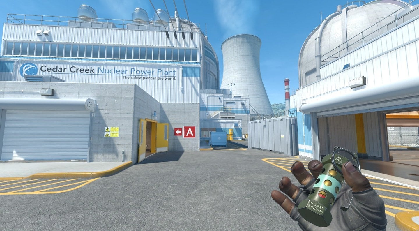 CS2 Nuke Grenade Inspection