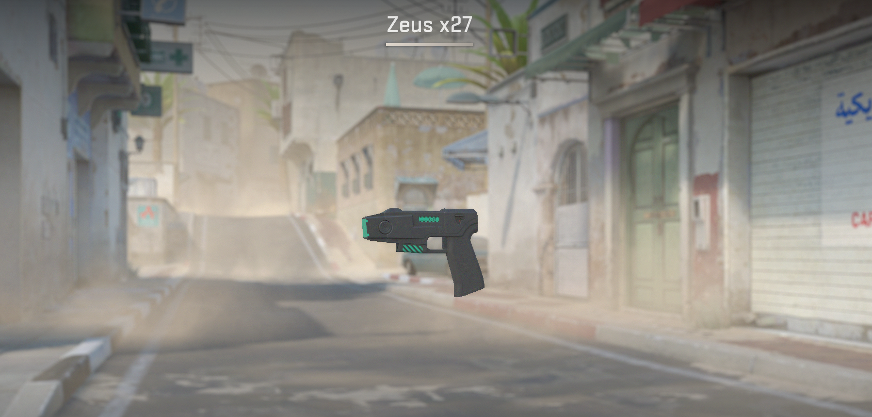 Default Zeus skin in CS2