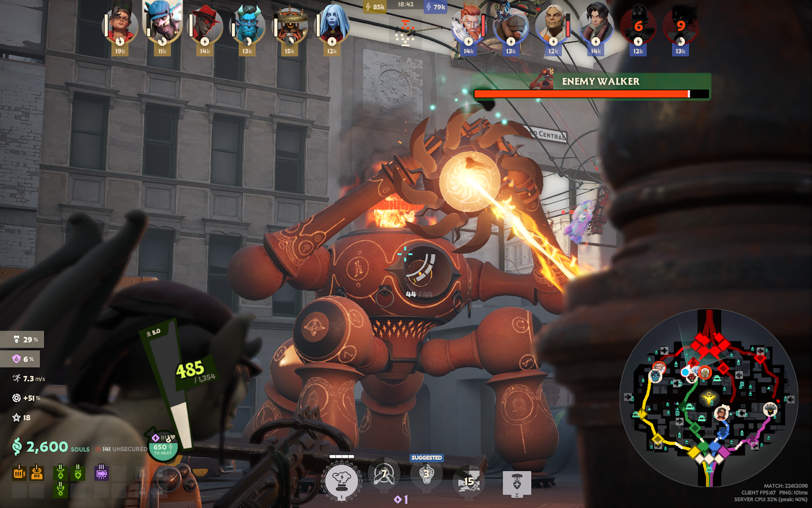 Deadlock Walker in action