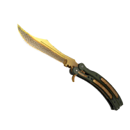 ★ Butterfly Knife | Lore (Well-Worn)