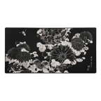 The Mousepad Company Chrysanthemums and Bee